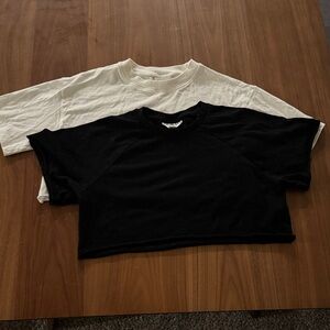 Topshop Black and White T-Shirts